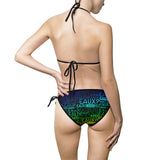 EAUX - RAINBOW 2 PIECE SWIM SUIT