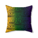 Colorful Abstract Square Pillow