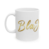 BLAXELLENCE CERAMIC MUG - WHITE 11OZ