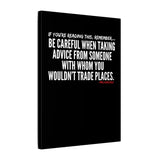 TRADING PLACES CANVAS ART