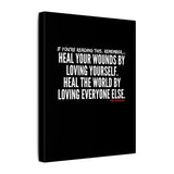 HEAL YOUR WOUNDS CANVAS ART