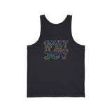 COUNT IT ALL JOY UNISEX TANK TOP