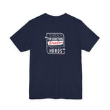 REACH FOR SOMETHING - WHITE RED UNISEX SHORT SLEEVE T-SHIRT