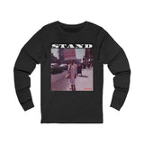 STAND - WHITE UNISEX LONG SLEEVE T-SHIRT