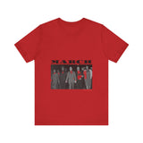 MARCH - BLACK UNISEX SHORT SLEEVE T-SHIRT