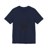 LOOK AT GAWD WHITE UNISEX SHORT SLEEVE