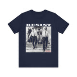 RESIST-WHITE UNISEX SHORT SLEEVE T-SHIRT