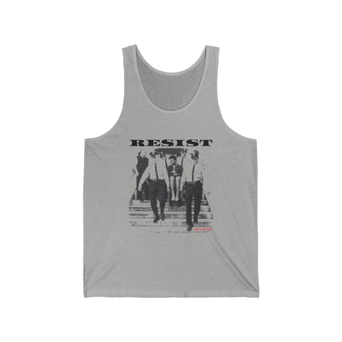 RESIST-BLACK UNISEX TANK TOP