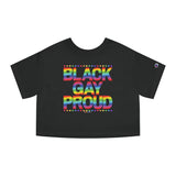 Black. Gay. Proud. Crop Top