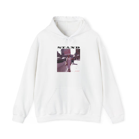 STAND - BLACK UNISEX HOODIE