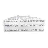 BLACK MAGIC - BLACK LETTERS WEEKENDER BAG