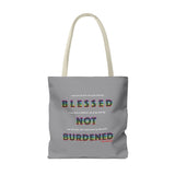 BLACK WOMAN RAINBOW TOTE BAG