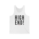 HIGH END BLACK UNISEX TANK TOP