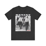 RESIST-WHITE UNISEX SHORT SLEEVE T-SHIRT