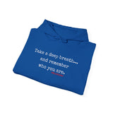 TAKE A DEEP BREATH (CLEAN) UNISEX HOODIE