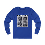 FIGHT - WHITE UNISEX LONG SLEEVE T-SHIRT