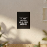 ALL BLOOD CANVAS ART