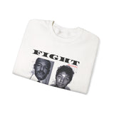 FIGHT - WHITE UNISEX SWEAT SHIRT
