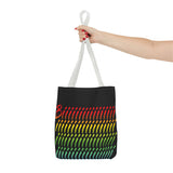 BIIIIIITCH RAINBOW TOTE BAG