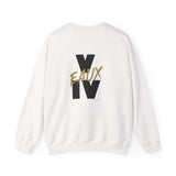 V EAUX IV- BLACK W/ GOLD EAUX UNISEX SWEAT SHIRT