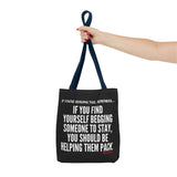 HELP THEM PACK TOTE BAG