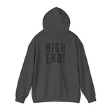 HIGH END BLACK UNISEX HOODIE