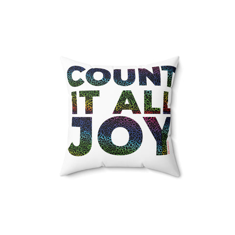 COUNT IT ALL JOY LUMBAR PILLOW