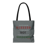 BLACK WOMAN RBG TOTE BAG