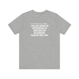 FIGURE OUT UNISEX   SHORT SLEEVE T-SHIRT