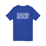 BEST APOLOGIES UNISEX V-NECK T-SHIRT