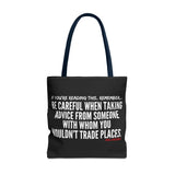 TRADING PLACES TOTE BAG