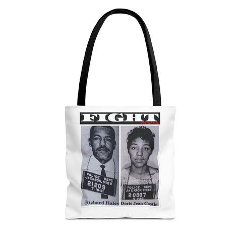FIGHT - WHITE TOTE BAG