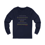 BLACK WOMAN RAINBOW UNISEX LONG SLEEVE T-SHIRT