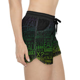 EAUX - MARDI GRAS WOMEN'S CASUAL SHORT