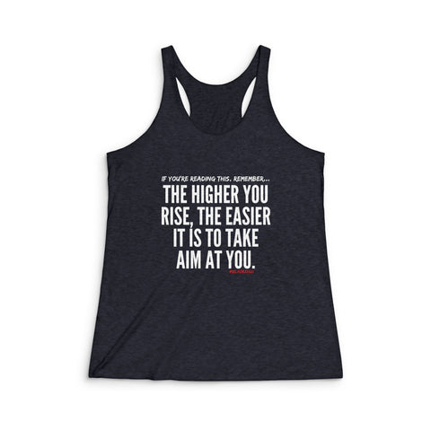 TAKE AIM RACERBACK TANK TOP