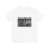 MARCH - BLACK UNISEX SHORT SLEEVE T-SHIRT