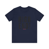 HIGH END BLACK UNISEX SHORT SLEEVE T-SHIRTS