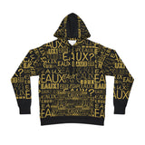 EAUX - GOLD AOP PULLOVER HOODIE