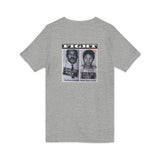 FIGHT - WHITE UNISEX V-NECK T-SHIRT