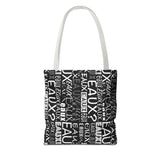 EAUX WHITE TOTE BAG