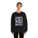 FIGHT - WHITE UNISEX SWEAT SHIRT