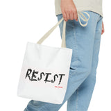 RESIST - WHITE TOTE BAG