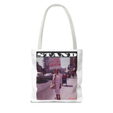 STAND - WHITE TOTE BAG