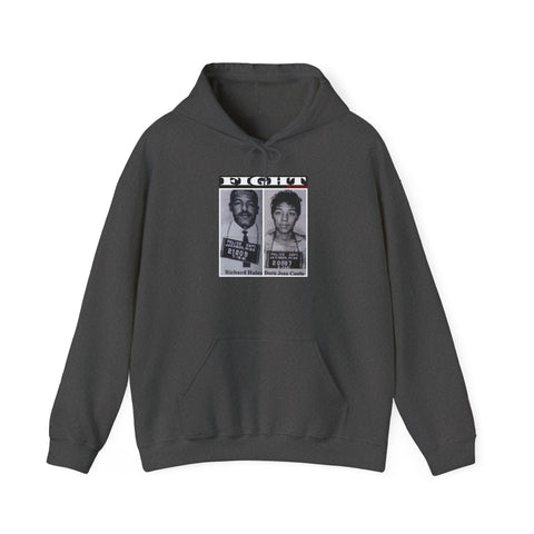 FIGHT - WHITE UNISEX HOODIE