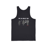 MARCH - WHITE UNISEX TANK TOP