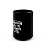 HARVEST CERAMIC BLACK MUG (11oz, 15oz)