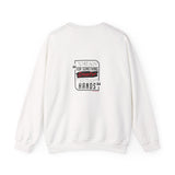 REACH FOR SOMETHING - BLACK RED UNISEX SWEAT SHIRT