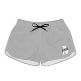 V EAUX IV - WHITE W/ BLACK EAUX WOMEN'S CASUAL SHORT