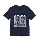 FIGHT - WHITE UNISEX SHORT SLEEVE T-SHIRT