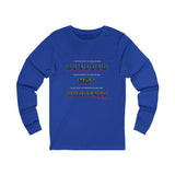 BLACK QUEER RAINBOW UNISEX LONGSLEEVE T-SHIRTS